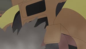 Rating: Safe Score: 57 Tags: animated artist_unknown background_animation creatures darling_in_the_franxx debris effects fighting fire liquid mecha smears smoke sparks wind User: Bloodystar