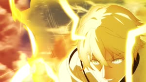 Rating: Safe Score: 73 Tags: animated artist_unknown debris effects fate/extra_last_encore fate_series fighting lightning smears smoke User: Iluvatar