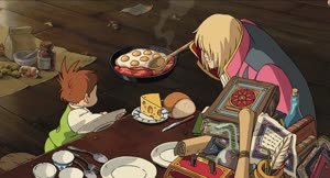 Rating: Safe Score: 126 Tags: animated atsushi_tamura character_acting food howl's_moving_castle User: silverview