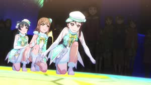 Rating: Safe Score: 11 Tags: animated artist_unknown dancing hair love_live!_series love_live!_sunshine!!_2nd_season performance User: evandro_pedro06