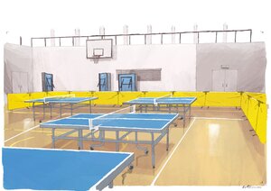Rating: Safe Score: 14 Tags: aymeric_kevin background_design ping_pong production_materials settei User: eli