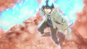 Rating: Safe Score: 9 Tags: animated ao_no_exorcist:_kyoto_fujouou-hen ao_no_exorcist_series artist_unknown creatures effects fire running smears User: ender50