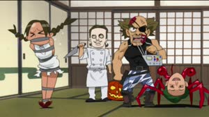 Rating: Safe Score: 106 Tags: abenobashi_mahou_shotengai animated character_acting effects smears smoke sushio User: nawaf