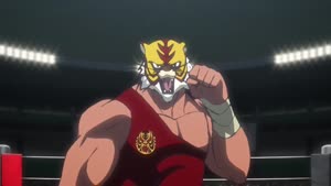 Rating: Safe Score: 47 Tags: animated fighting kenji_kuroyanagi presumed smears sports tiger_mask_series tiger_mask_w User: Ashita