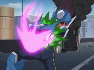 Rating: Safe Score: 9 Tags: animated artist_unknown creatures effects rockman_series ryuusei_no_rockman ryuusei_no_rockman_tribe smears smoke User: ken