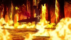 Rating: Safe Score: 700 Tags: animated black_clover debris effects fighting fire flying hair impact_frames smears smoke sparks toru_iwazawa User: NotSally