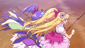 Rating: Safe Score: 36 Tags: animated artist_unknown effects fighting lightning mikio_fujihara precure precure_dream_stars! presumed smears smoke User: R0S3