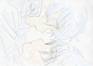 Rating: Safe Score: 9 Tags: artist_unknown genga production_materials sousei_no_onmyouji User: YGP