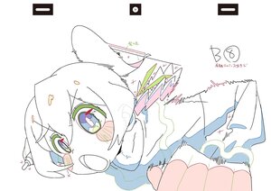 Rating: Safe Score: 30 Tags: genga oniichan_wa_oshimai! production_materials what_a User: N4ssim