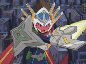 Rating: Safe Score: 30 Tags: animated artist_unknown character_acting effects fighting fire lightning rockman_series ryuusei_no_rockman ryuusei_no_rockman_tribe User: ken