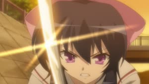 Rating: Safe Score: 15 Tags: animated artist_unknown background_animation fighting omamori_himari User: silverview