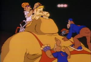 Rating: Safe Score: 27 Tags: alf:_the_animated_series animated artist_unknown creatures fighting running sports western User: Jellybit