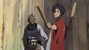 Rating: Safe Score: 57 Tags: animated artist_unknown effects liquid running samurai_champloo smears sports User: silverview
