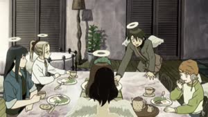 Rating: Safe Score: 8 Tags: animated artist_unknown character_acting food haibane_renmei User: smearframefan