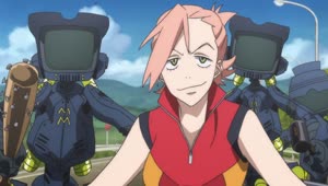 Rating: Safe Score: 48 Tags: animated artist_unknown character_acting effects fighting flcl_alternative flcl_series smears smoke User: Bloodystar