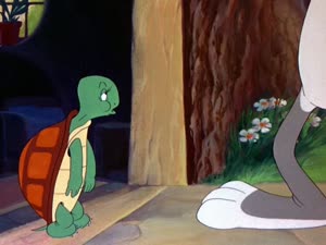 Rating: Safe Score: 1 Tags: animals animated character_acting charles_mckimson creatures looney_tunes rod_scribner tortoise_beats_hare western User: Nickycolas