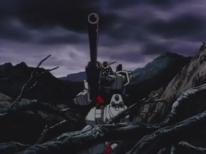 Rating: Safe Score: 35 Tags: animated artist_unknown character_acting effects explosions fighting gundam mecha mobile_suit_gundam:_the_08th_ms_team smoke User: HIGANO