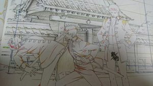 Rating: Safe Score: 10 Tags: artist_unknown genga gintama gintama° production_materials User: YGP