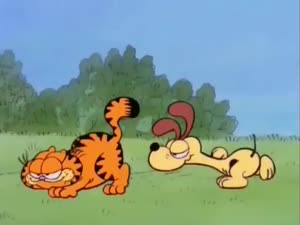 Rating: Safe Score: 9 Tags: animals animated artist_unknown bill_littlejohn character_acting creatures effects fighting garfield remake running smears western User: Cartoon_central