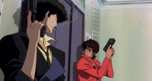 Rating: Safe Score: 36 Tags: animated artist_unknown character_acting cowboy_bebop cowboy_bebop_the_movie effects running smoke User: Iluvatar