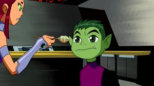 Rating: Safe Score: 140 Tags: animated artist_unknown character_acting food smears teen_titans western User: zztoastie