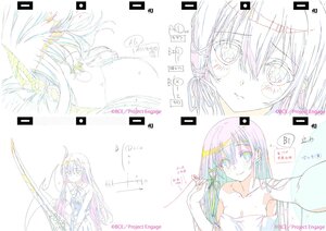 Rating: Safe Score: 6 Tags: artist_unknown engage_kiss genga production_materials User: ender50