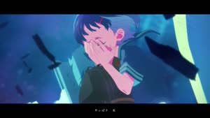 Rating: Safe Score: 81 Tags: animated artist_unknown character_acting crying effects fabric hair jhyg_castillejos liquid road_sign sowiti umi_no_manimani_(mv) yoasobi_music_videos User: Iluvatar