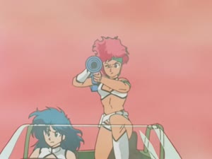 Rating: Safe Score: 14 Tags: animated artist_unknown beams debris dirty_pair dirty_pair_ova effects explosions impact_frames smoke vehicle User: GKalai