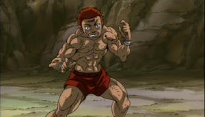 Rating: Safe Score: 17 Tags: animals animated artist_unknown baki_the_grappler baki_the_grappler_(2001) creatures fighting smears User: GKalai