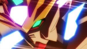 Rating: Safe Score: 15 Tags: animated beams effects gundam gundam_build_fighters gundam_build_fighters_series gundam_build_series masami_obari mecha User: Kraker2k