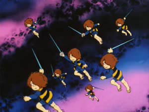Rating: Safe Score: 15 Tags: animated artist_unknown creatures effects fighting fire gegege_no_kitaro gegege_no_kitaro_(1985) impact_frames smears User: Ashita