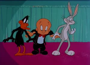 Rating: Safe Score: 45 Tags: animated box_office_bunny character_acting dancing gregg_vanzo looney_tunes performance rotoscope smears western User: Amicus