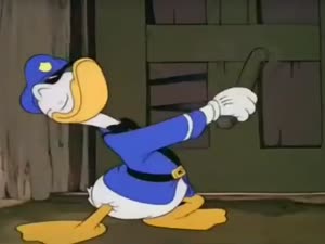 Rating: Safe Score: 3 Tags: al_eugster animals animated character_acting creatures donald_duck fabric john_lounsbery norm_ferguson officer_duck remake smears western User: Cartoon_central