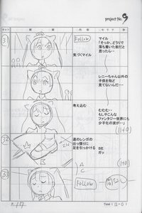 Rating: Safe Score: 4 Tags: masahiko_ota production_materials storyboard watashi_nouryoku_wa_heikinchi_de_tte_itta_yo_ne! User: pilo