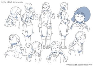 Rating: Safe Score: 103 Tags: character_design little_witch_academia little_witch_academia_the_enchanted_parade production_materials settei yoh_yoshinari User: MMFS