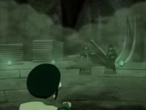 Rating: Safe Score: 89 Tags: animated artist_unknown avatar_series avatar:_the_last_airbender avatar:_the_last_airbender_book_two debris effects fighting smoke western User: magic