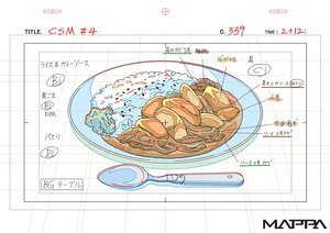 Rating: Safe Score: 89 Tags: chainsaw_man food genga kowei_lin production_materials User: shoritora