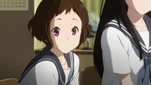 Rating: Safe Score: 65 Tags: animated artist_unknown character_acting hyouka User: chii