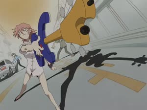 Rating: Safe Score: 433 Tags: animated effects explosions fighting flcl flcl_series impact_frames masayuki smoke User: zztoastie