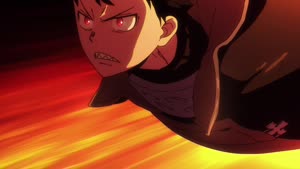 Rating: Safe Score: 1258 Tags: 3d_background animated cgi creatures effects explosions fabric fighting fire fire_force fire_force_series impact_frames kazuhiro_miwa smears wind User: ken