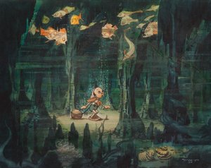 Rating: Safe Score: 17 Tags: concept_art gustaf_tenggren illustration pinocchio production_materials settei western User: MMFS