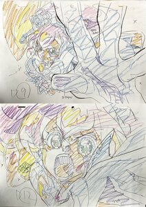 Rating: Safe Score: 53 Tags: delicious_party_precure genga precure production_materials yuu_yoshiyama User: N4ssim