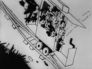 Rating: Safe Score: 21 Tags: animals animated artist_unknown background_animation black_and_white character_acting creatures friz_freleng oswald_the_lucky_rabbit ub_iwerks vehicle western User: itsagreatdayout