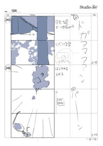 Rating: Safe Score: 12 Tags: flip_flappers kiyotaka_oshiyama production_materials storyboard User: Ashita