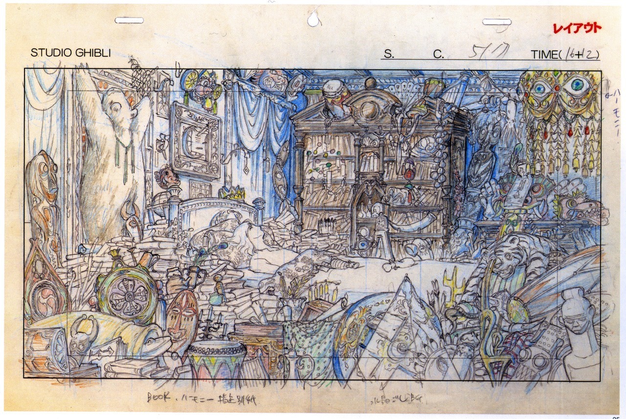 artist_unknown howl's_moving_castle layout production_materials