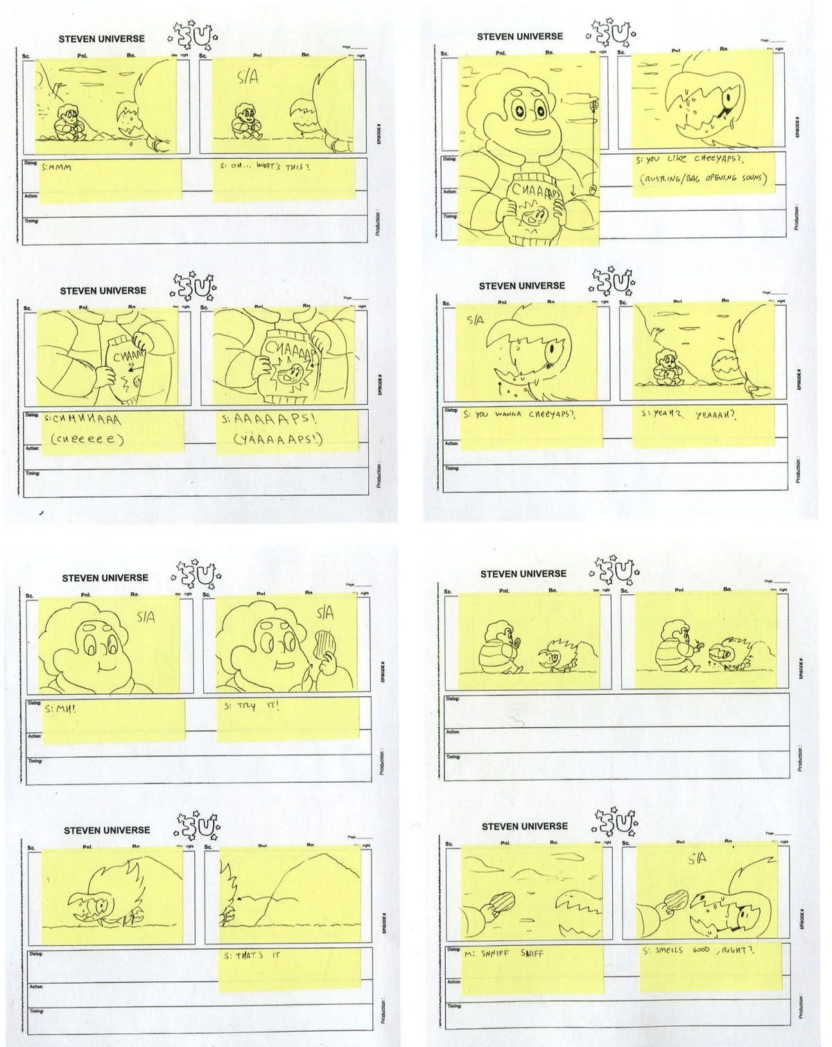 lamar_abrams layout production_materials steven_universe storyboard western