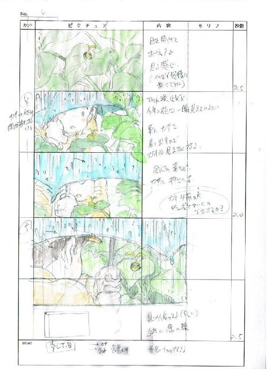 akihiko_yamashita green_coop production_materials storyboard trash_studio_commercial