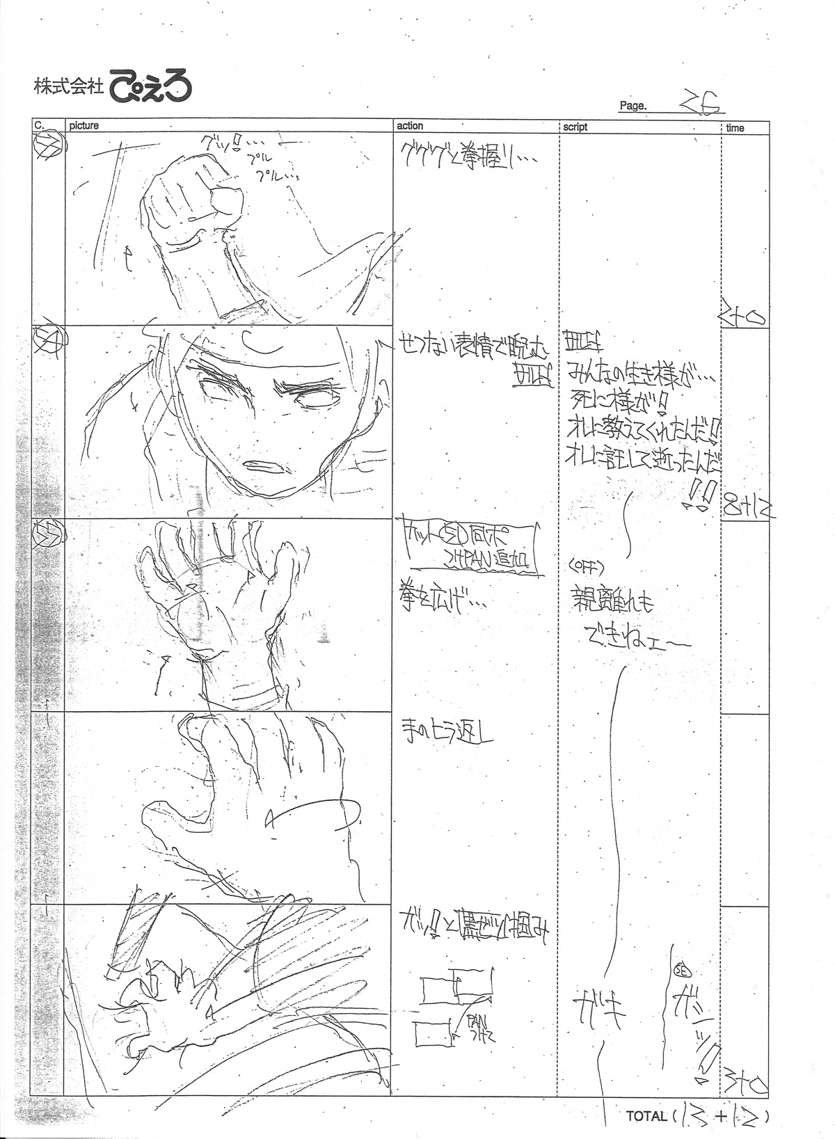 masahiko_murata naruto naruto_shippuuden production_materials storyboard