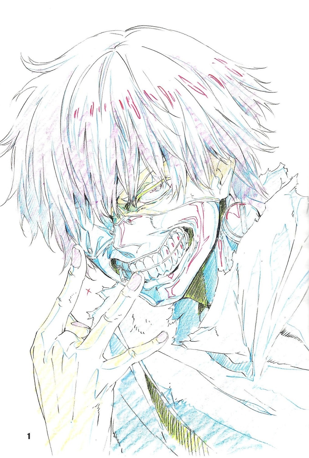 artist_unknown genga production_materials tokyo_ghoul