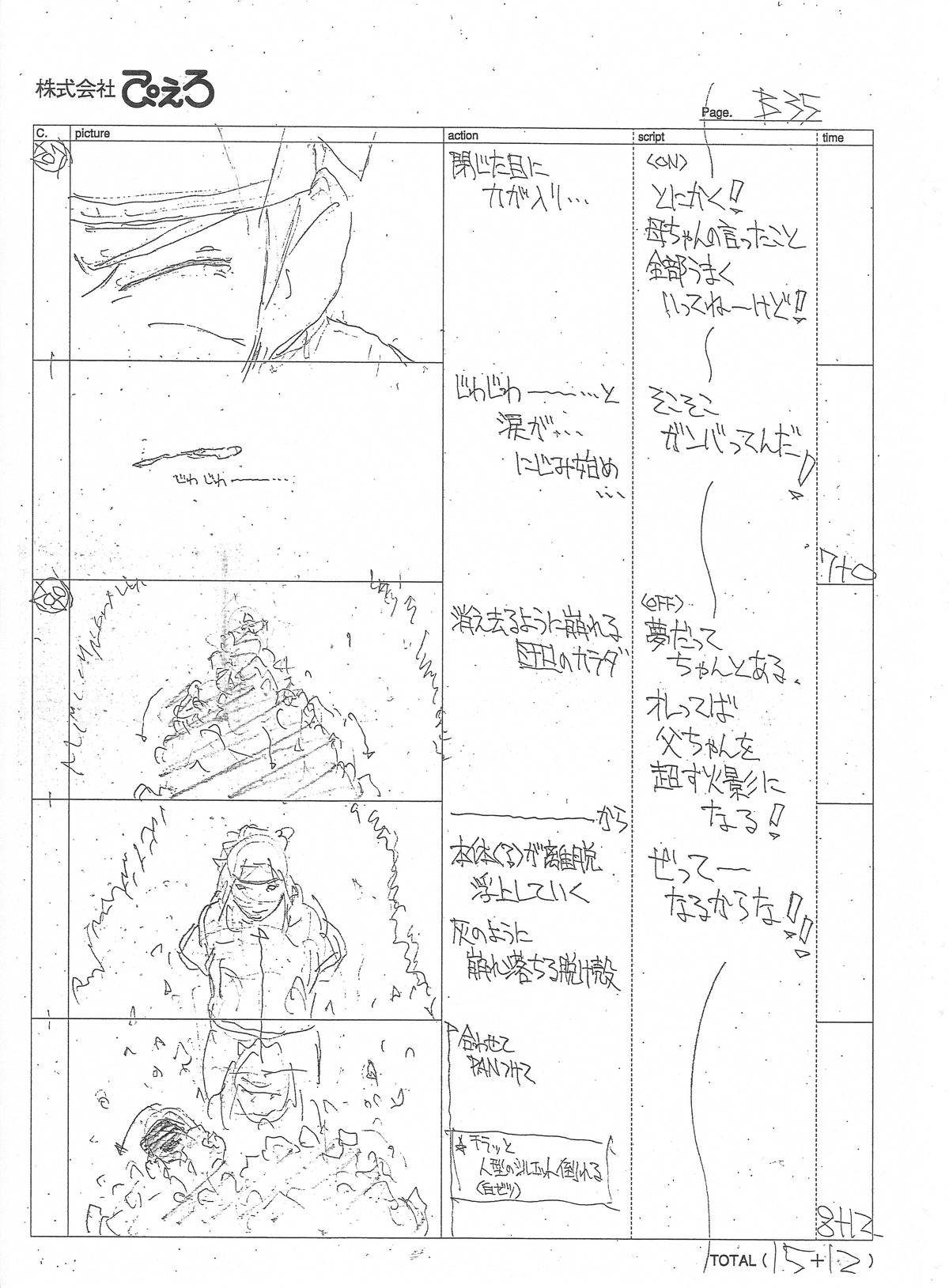 masahiko_murata naruto naruto_shippuuden production_materials storyboard